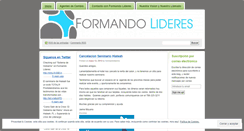 Desktop Screenshot of formandolideres.wordpress.com