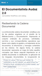 Mobile Screenshot of documentalista2audaz.wordpress.com