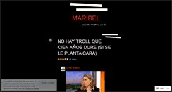Desktop Screenshot of maribeldearanoa.wordpress.com