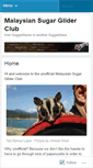 Mobile Screenshot of mysuggieclub.wordpress.com
