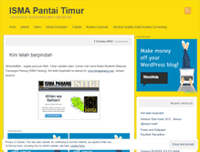 Tablet Screenshot of ismakuantan.wordpress.com