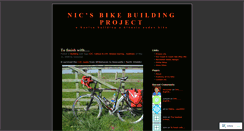 Desktop Screenshot of buildingmybike.wordpress.com