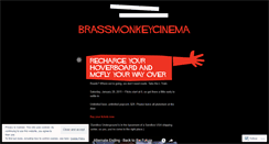 Desktop Screenshot of brassmonkeycinema.wordpress.com