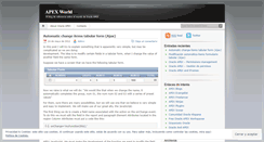 Desktop Screenshot of orclappxe.wordpress.com