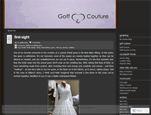 Tablet Screenshot of goffcouture.wordpress.com