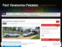 Tablet Screenshot of firstgenfirebirds.wordpress.com