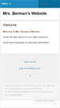Mobile Screenshot of mrsberman.wordpress.com