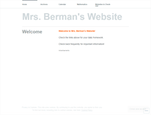 Tablet Screenshot of mrsberman.wordpress.com