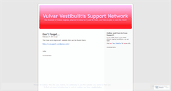 Desktop Screenshot of nvvo.wordpress.com