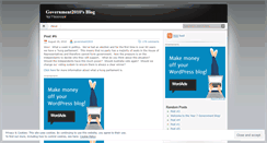 Desktop Screenshot of government2010.wordpress.com