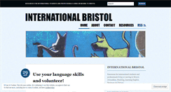 Desktop Screenshot of internationalbristol.wordpress.com