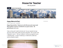 Tablet Screenshot of houseforteacher.wordpress.com