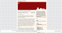 Desktop Screenshot of mortgagewithnicki.wordpress.com