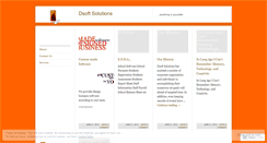 Desktop Screenshot of dsoftsolutions.wordpress.com