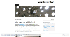 Desktop Screenshot of ninichissima.wordpress.com