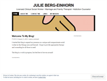 Tablet Screenshot of jbergeinhorn.wordpress.com