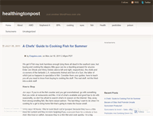 Tablet Screenshot of healthingtonpost.wordpress.com