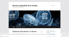 Desktop Screenshot of nuevascartografiasdelaenergia.wordpress.com