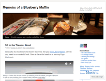 Tablet Screenshot of muffinmemoirs.wordpress.com