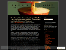 Tablet Screenshot of filledelaville.wordpress.com