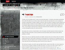 Tablet Screenshot of mecanotonia.wordpress.com