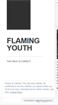 Mobile Screenshot of flamingyouthmagazin.wordpress.com