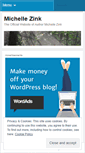 Mobile Screenshot of michellezinkbooks.wordpress.com