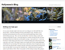 Tablet Screenshot of kellywawa.wordpress.com