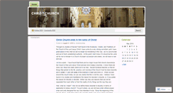 Desktop Screenshot of christchurchbg.wordpress.com