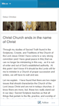 Mobile Screenshot of christchurchbg.wordpress.com