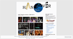 Desktop Screenshot of hhstheatre.wordpress.com