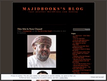 Tablet Screenshot of majidbooks.wordpress.com