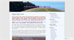 Desktop Screenshot of adventurerun.wordpress.com