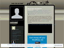 Tablet Screenshot of eyeofnap.wordpress.com