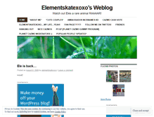 Tablet Screenshot of elementskatexoxo.wordpress.com