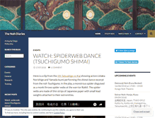 Tablet Screenshot of nohtheatre.wordpress.com