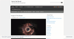 Desktop Screenshot of nerdsgetbored.wordpress.com