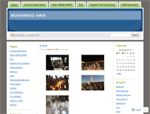 Tablet Screenshot of aminbaig.wordpress.com