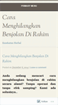 Mobile Screenshot of caramenghilangkanbenjolandirahimwebherbal.wordpress.com