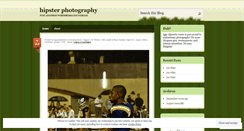 Desktop Screenshot of hipsterphoto.wordpress.com