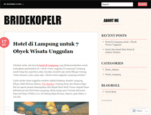 Tablet Screenshot of bridekopelr.wordpress.com