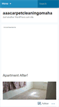 Mobile Screenshot of aaacarpetcleaningomaha.wordpress.com