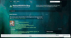 Desktop Screenshot of mabejo9920533.wordpress.com