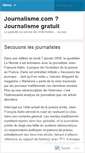 Mobile Screenshot of journalismegratuit.wordpress.com