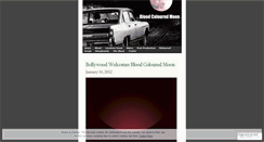 Desktop Screenshot of bloodcolouredmoon.wordpress.com