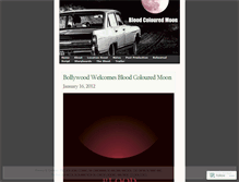 Tablet Screenshot of bloodcolouredmoon.wordpress.com