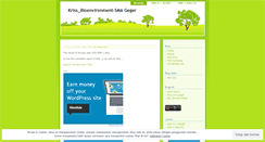Desktop Screenshot of krissbio.wordpress.com