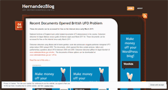 Desktop Screenshot of hernandezblog.wordpress.com