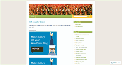 Desktop Screenshot of cactushuggersblog.wordpress.com