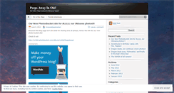 Desktop Screenshot of peepsaway.wordpress.com